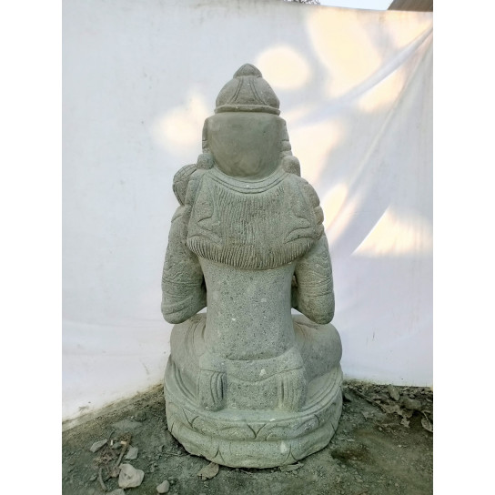 Balinese god statue outdoor chakra zen natural stone 120 cm