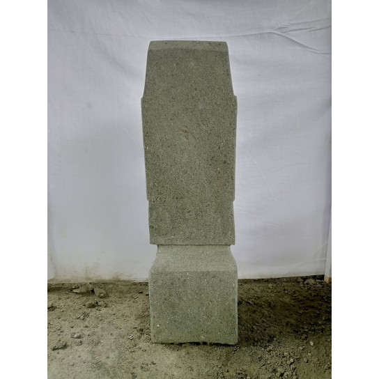 Easter island volcanic rock moai statue 60 cm