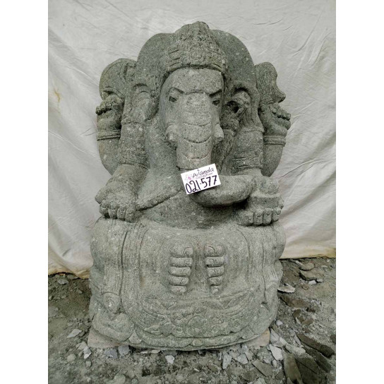 Ganesh stone outdoor garden statue 100 cm