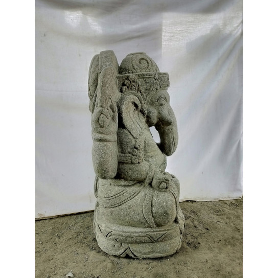 God ganesh volcanic rock statue 80 cm