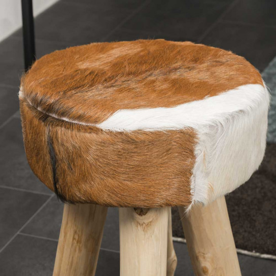 Lodge round stool
