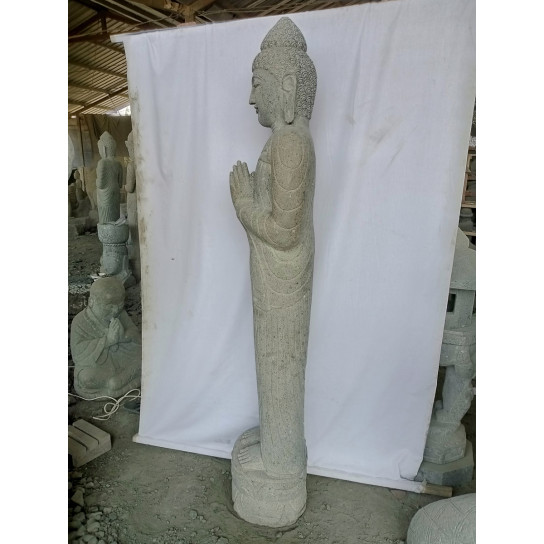 Standing buddha stone statue chakra 2 m