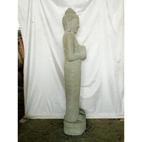 Stone standing buddha statue chakra 150 cm