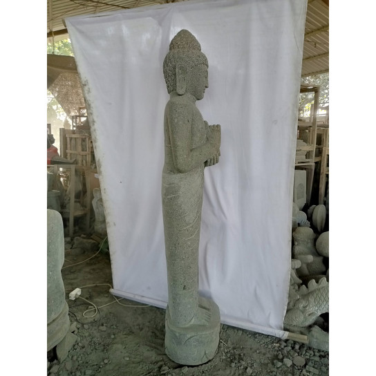 Stone standing buddha statue chakra 2 m