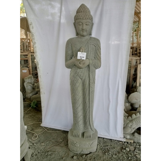 Stone standing buddha statue chakra 2 m