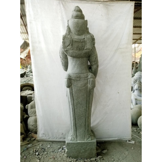 Water pouring goddess dewi natural stone statue 2 m
