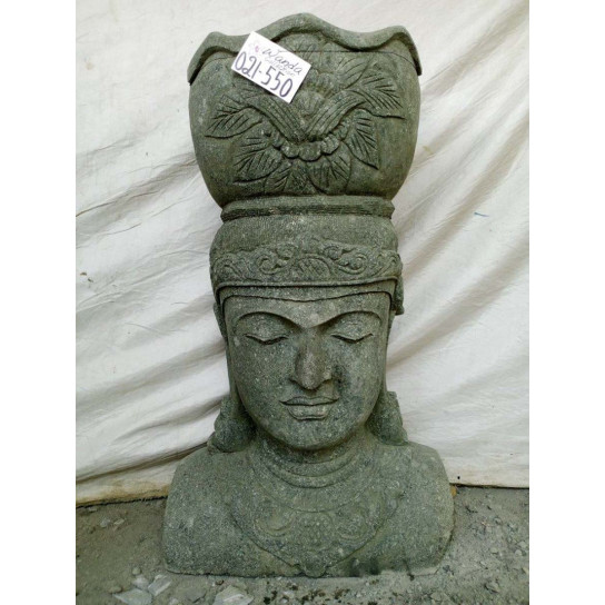 Zen decorative balinese goddess stone statue 80 cm