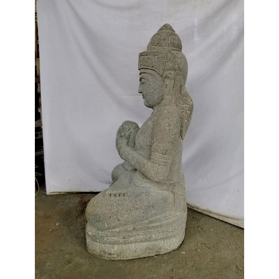 Zen decorative seated goddess dewi sri statue 100 cm