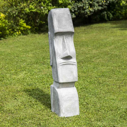 Zen easter island moai garden statue 120 cm