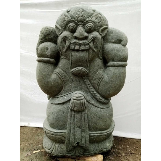 Zen hindu stone ganesh garden statue 1 m