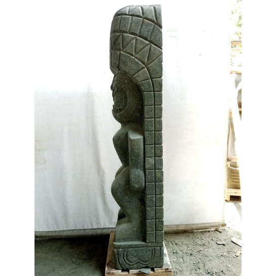Zen rambut polynesian outdoor stone tiki 150 cm