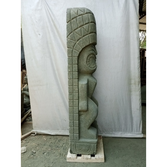 Zen rambut polynesian outdoor stone tiki 150 cm