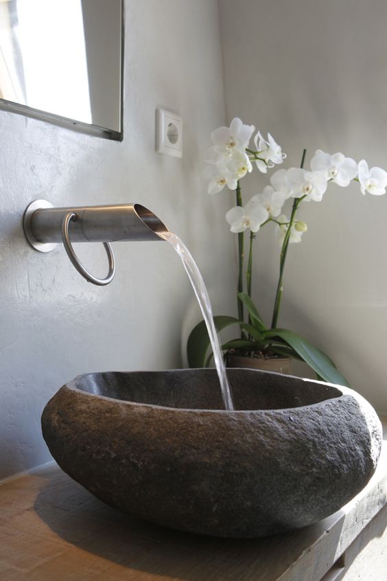 Wanda Collection Institutional Webpages - Stone Bathroom Sink Bowl